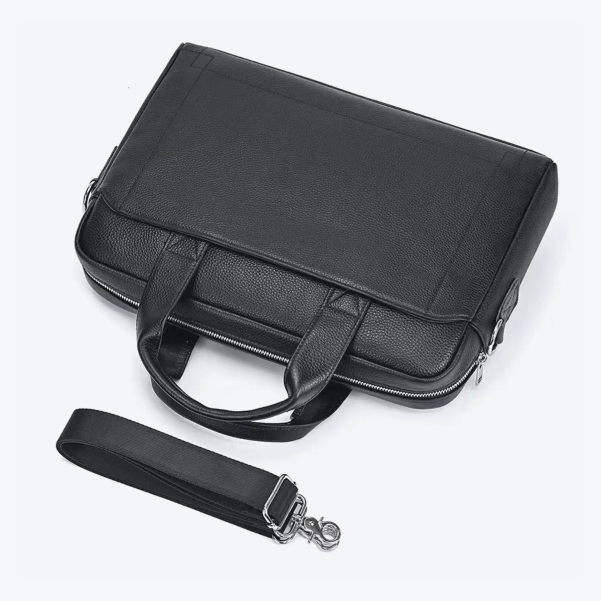 Besace cuir pour homme avec anse