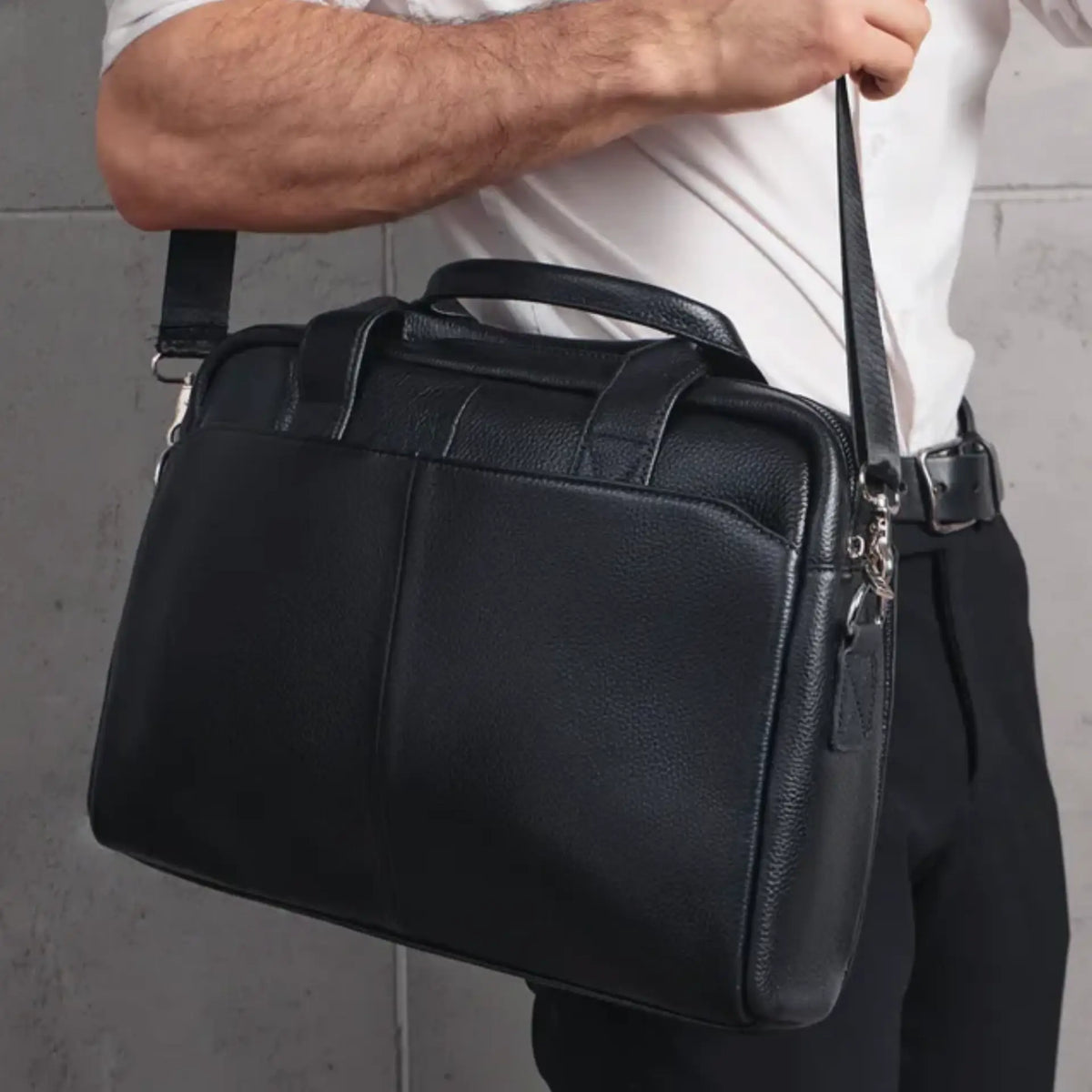 Besace cuir pour homme luxe