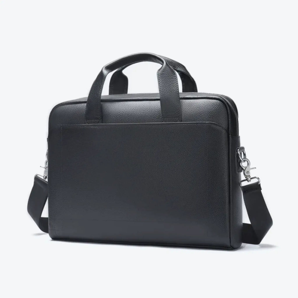 Besace cuir pour homme noir