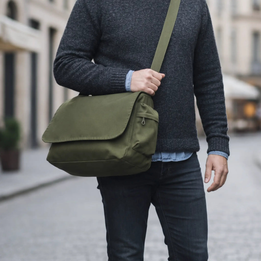 Besace en toile pour homme et femme