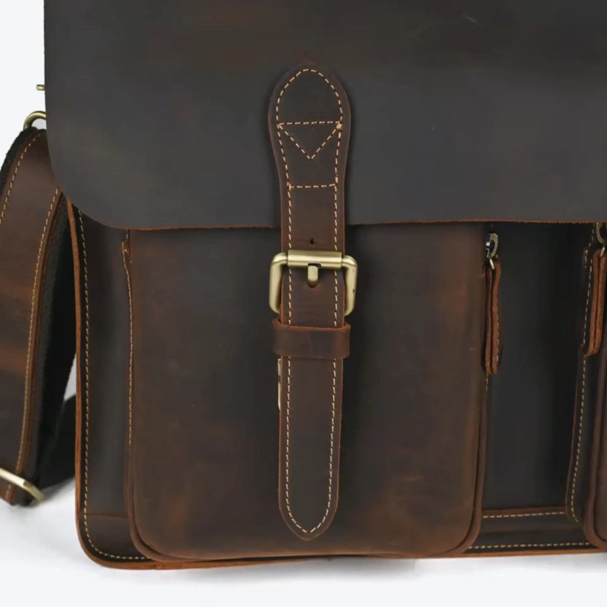 Besace pour homme en cuir haute qualité