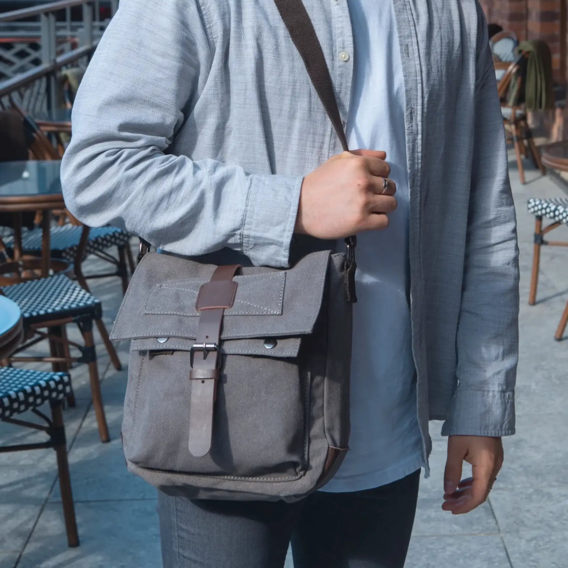 Besace toile maison Merid Image