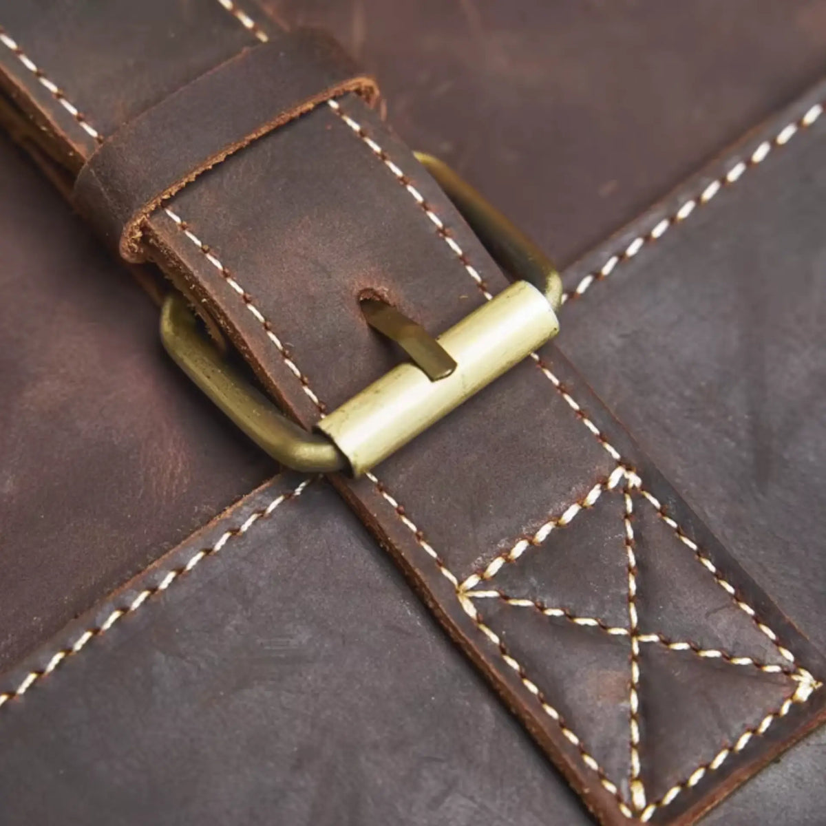 Besace vintage homme finition premium