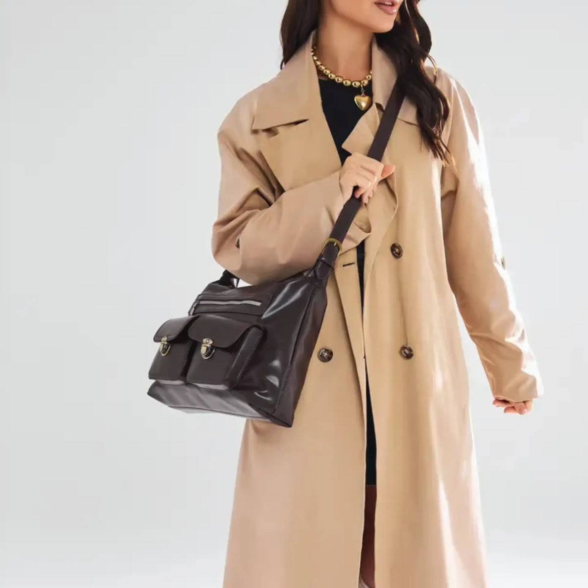 Sac à main besace bandoulière pour femme