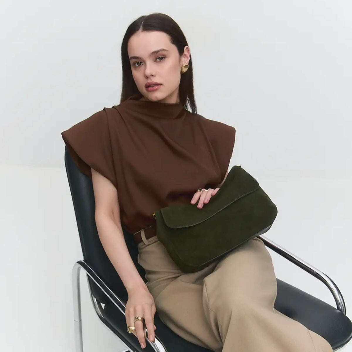 Sac bandoulière besace femme Maison Merid