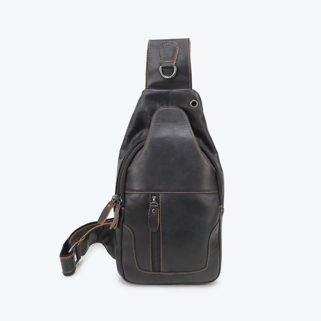 Sac besace en cuir homme