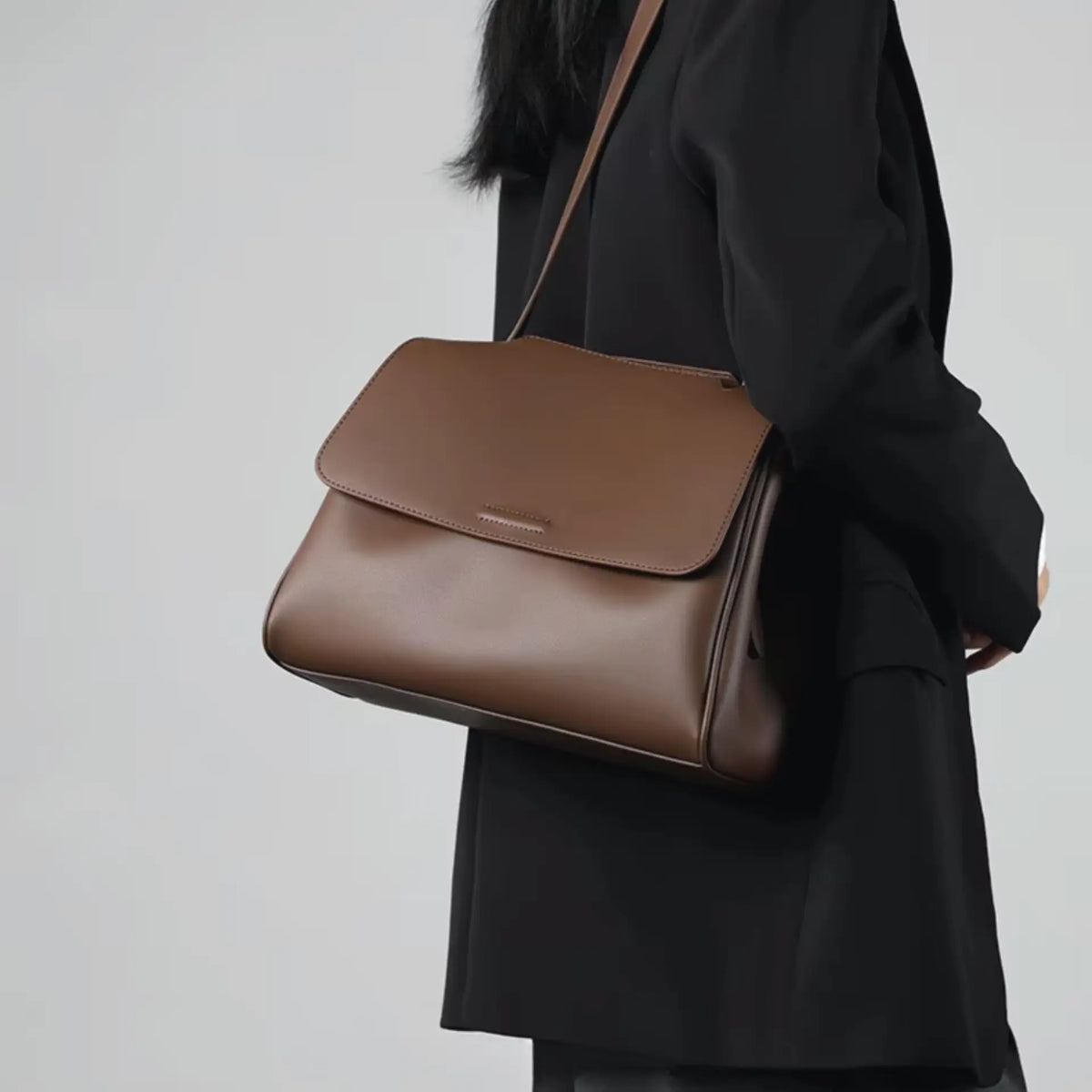 Sac besace en cuir pour femme Maison Merid