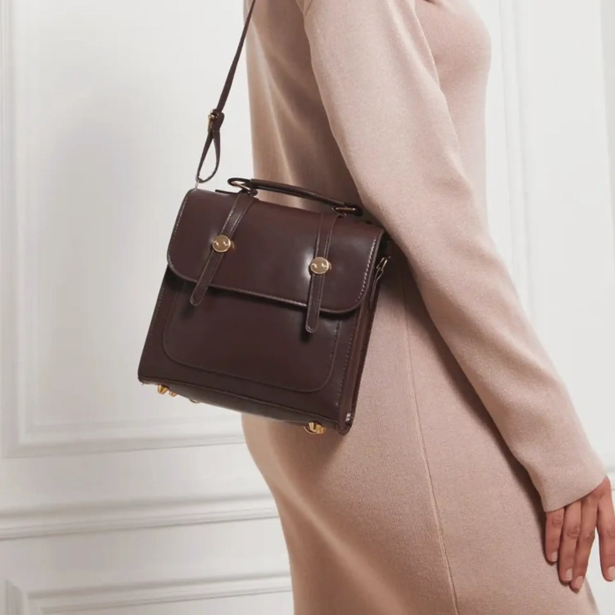 Sac besace femme bandoulière style sac à main