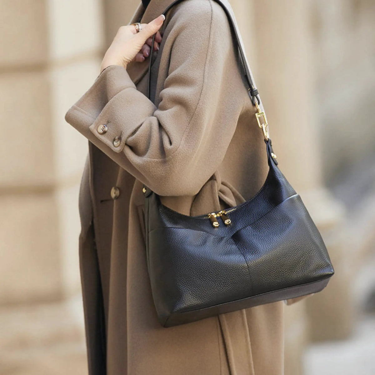 Sac besace femme cuir bandoulière