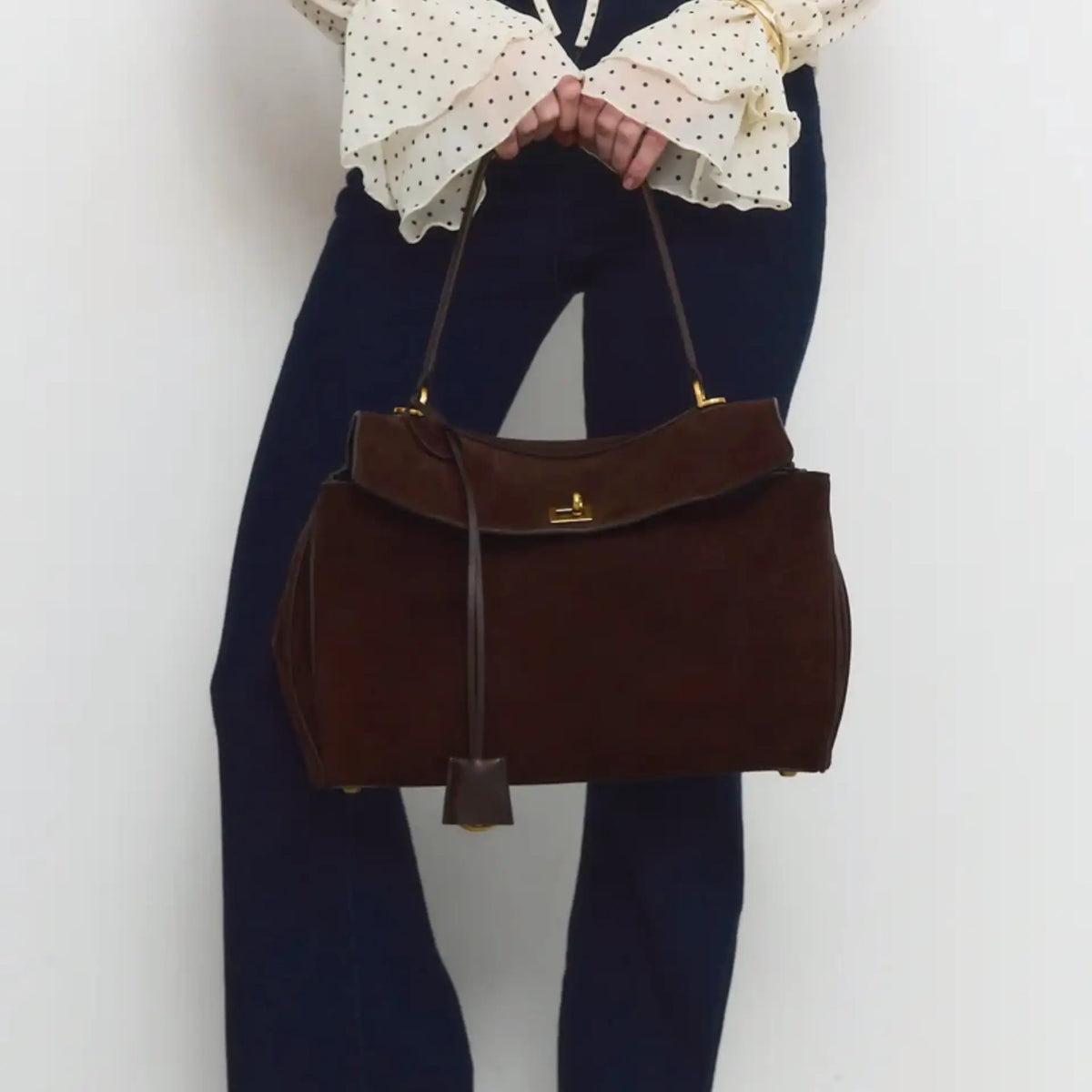 Sac besace femme cuir souple marron