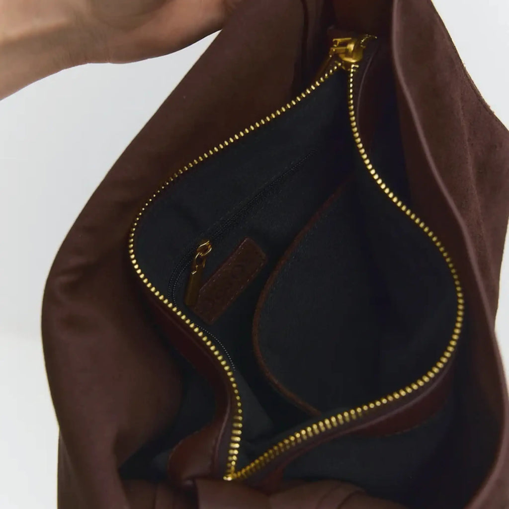 Sac besace femme vue de l'intérieur
