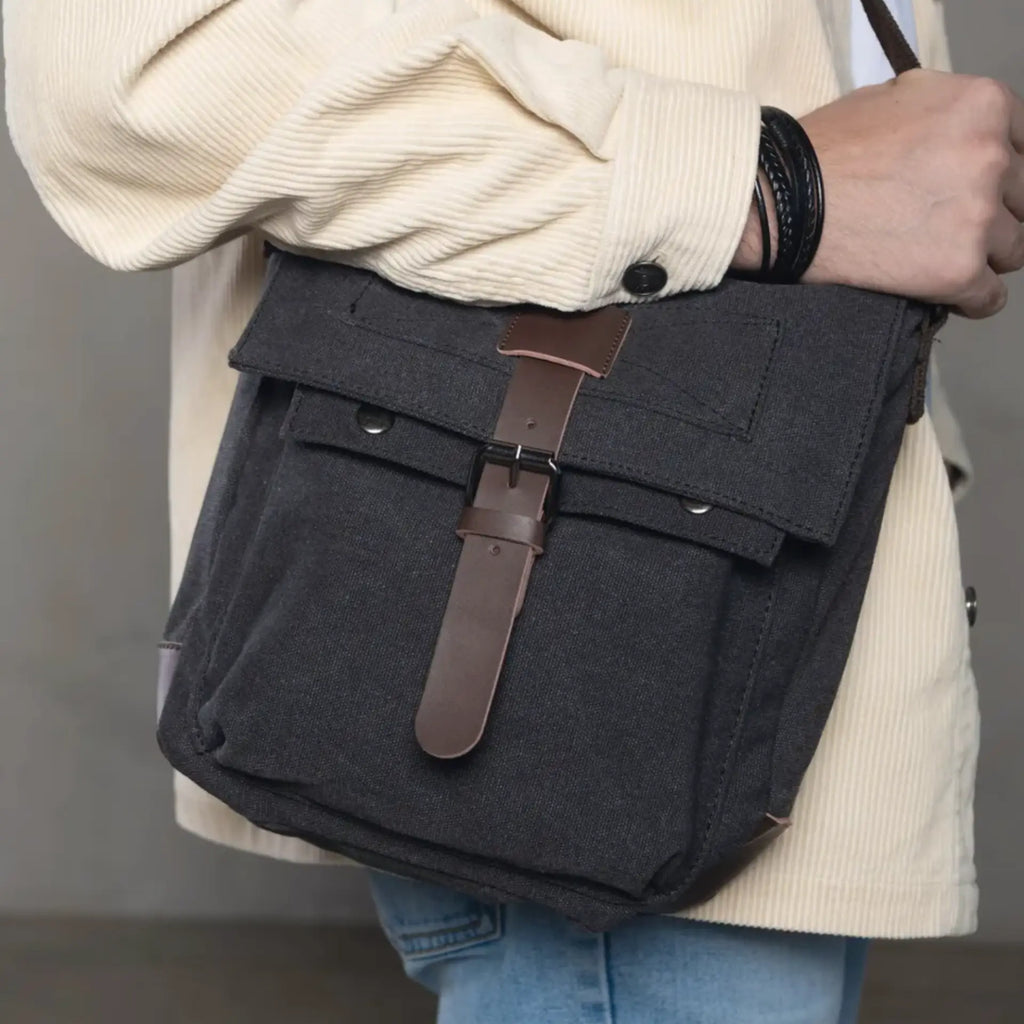 Sac besace homme avec bandoulière