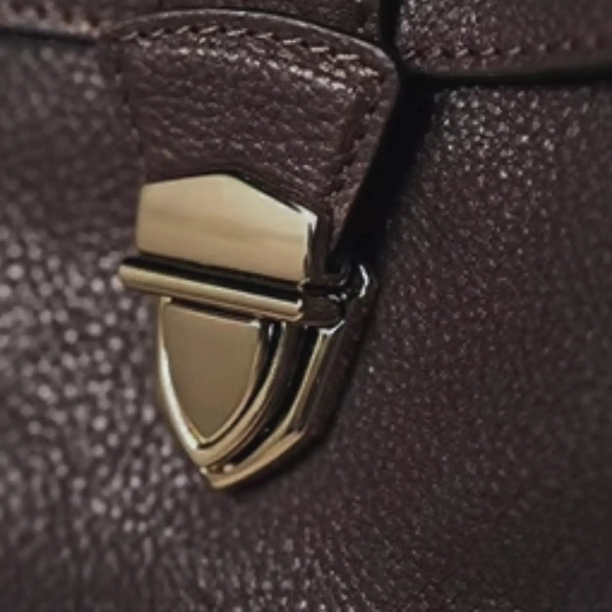 Sac cuir besace femme fermeture