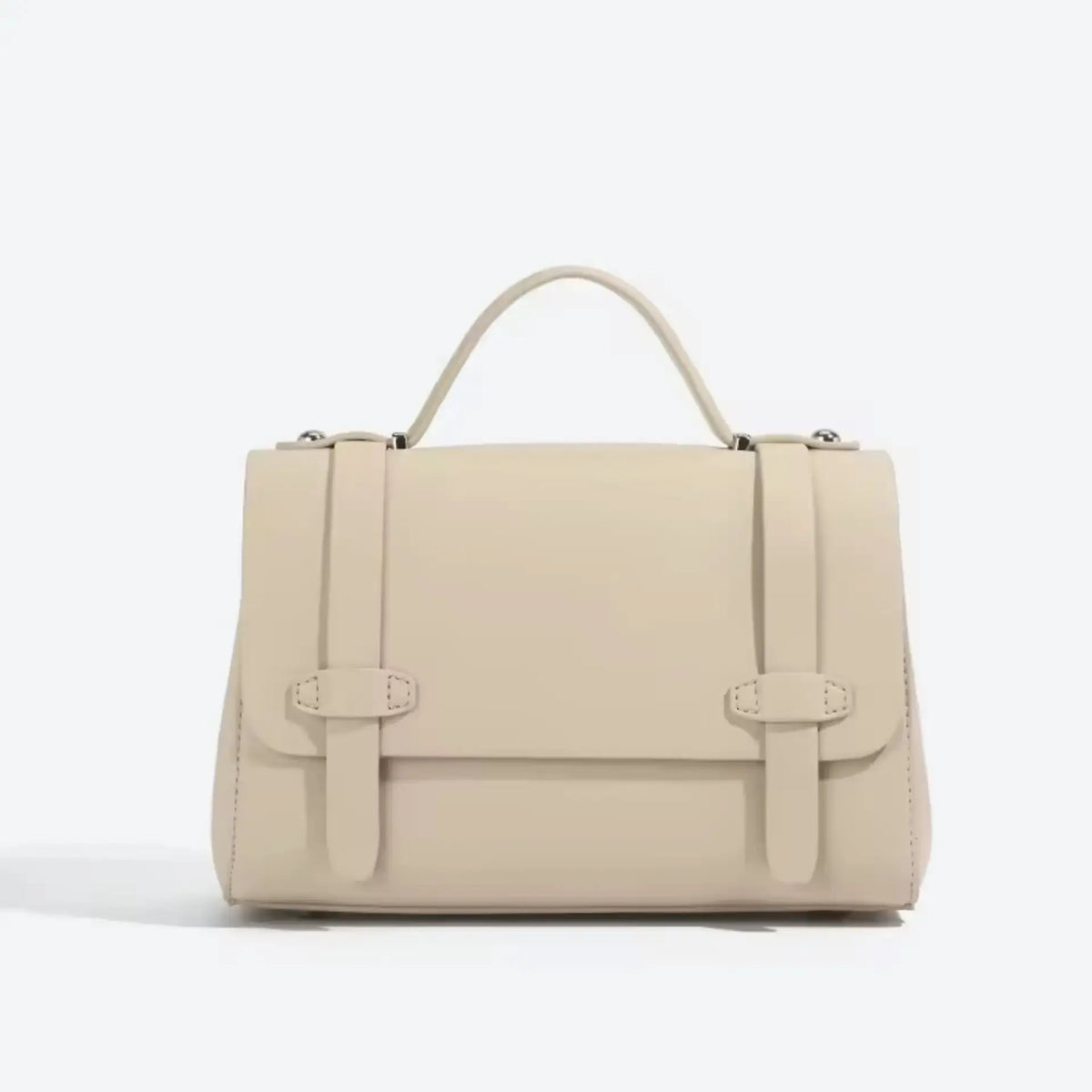 Sac femme cuir besace couleur crème