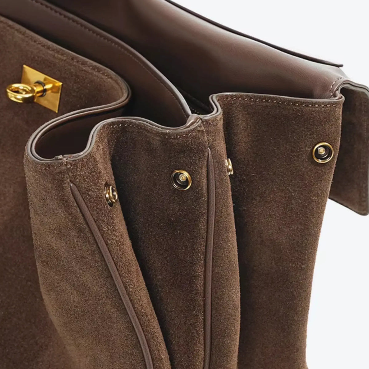 Sac besace femme cuir souple fermeture clipsable