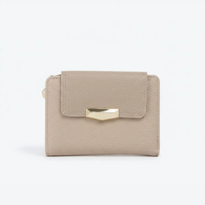 porte monnaie femme​ couleur crème